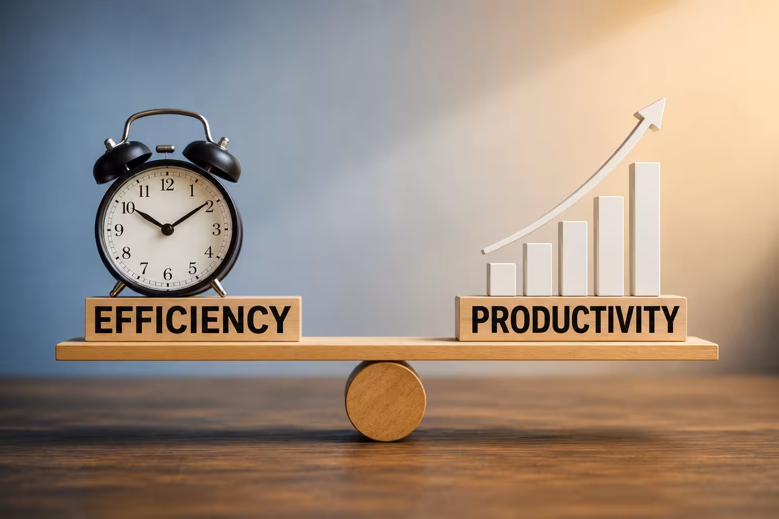 productivity vs efficiency